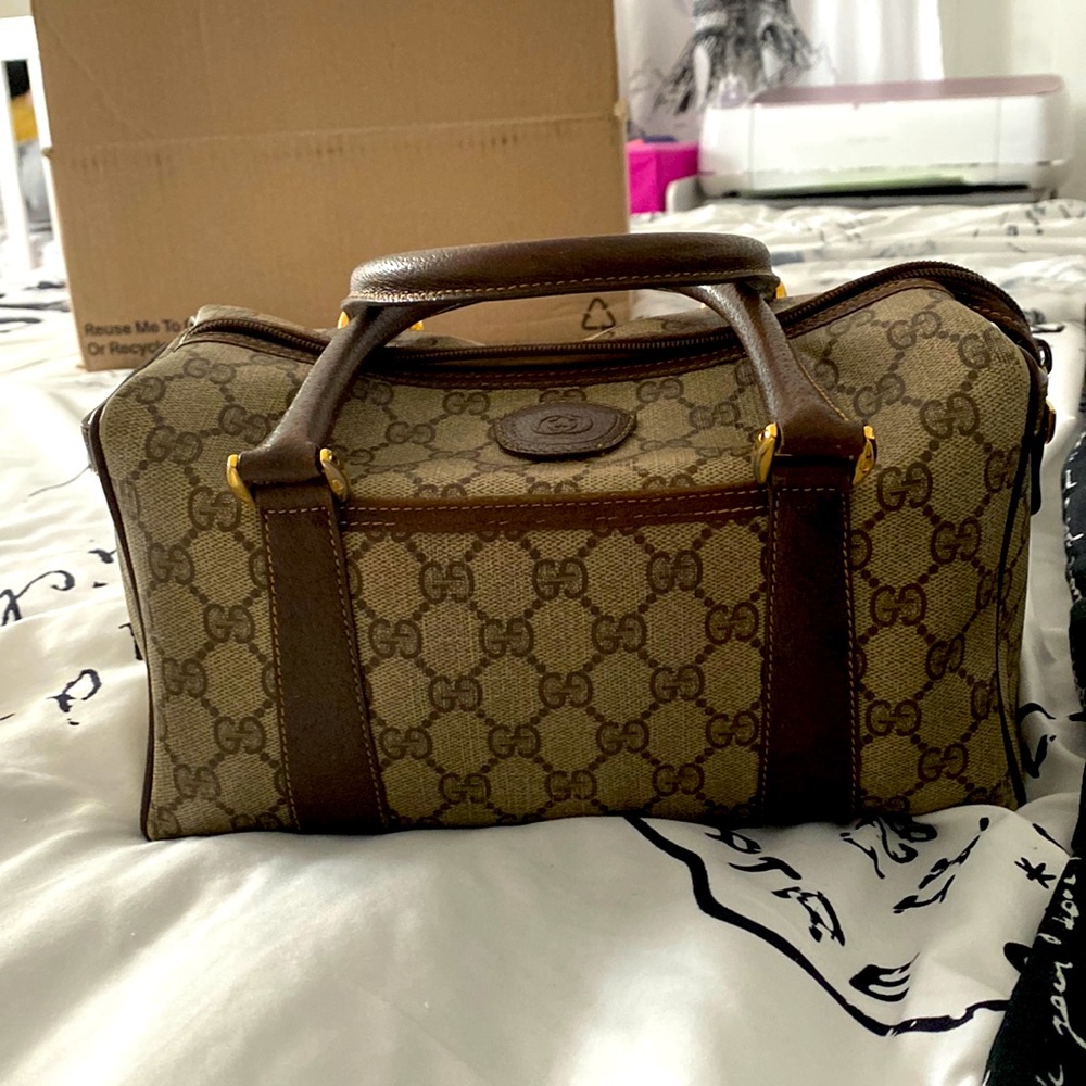 Vintage Gucci Plus Handle Bag